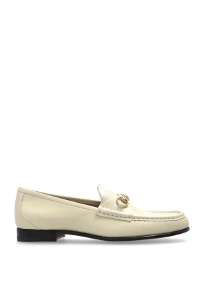 GUCCI ホワイト ローファー GUCCI 【グッチ】 白 ホースビット ローファー 靴 | 大阪の質屋